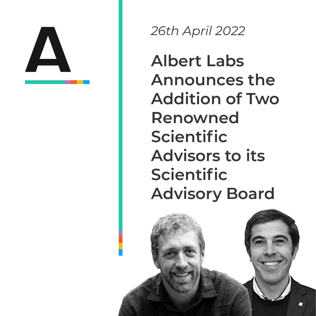 Read more about the article Albert Labs Announces the Addition of Two Renowned Scientific Advisors to its Scientific Advisory Board (SAB)
