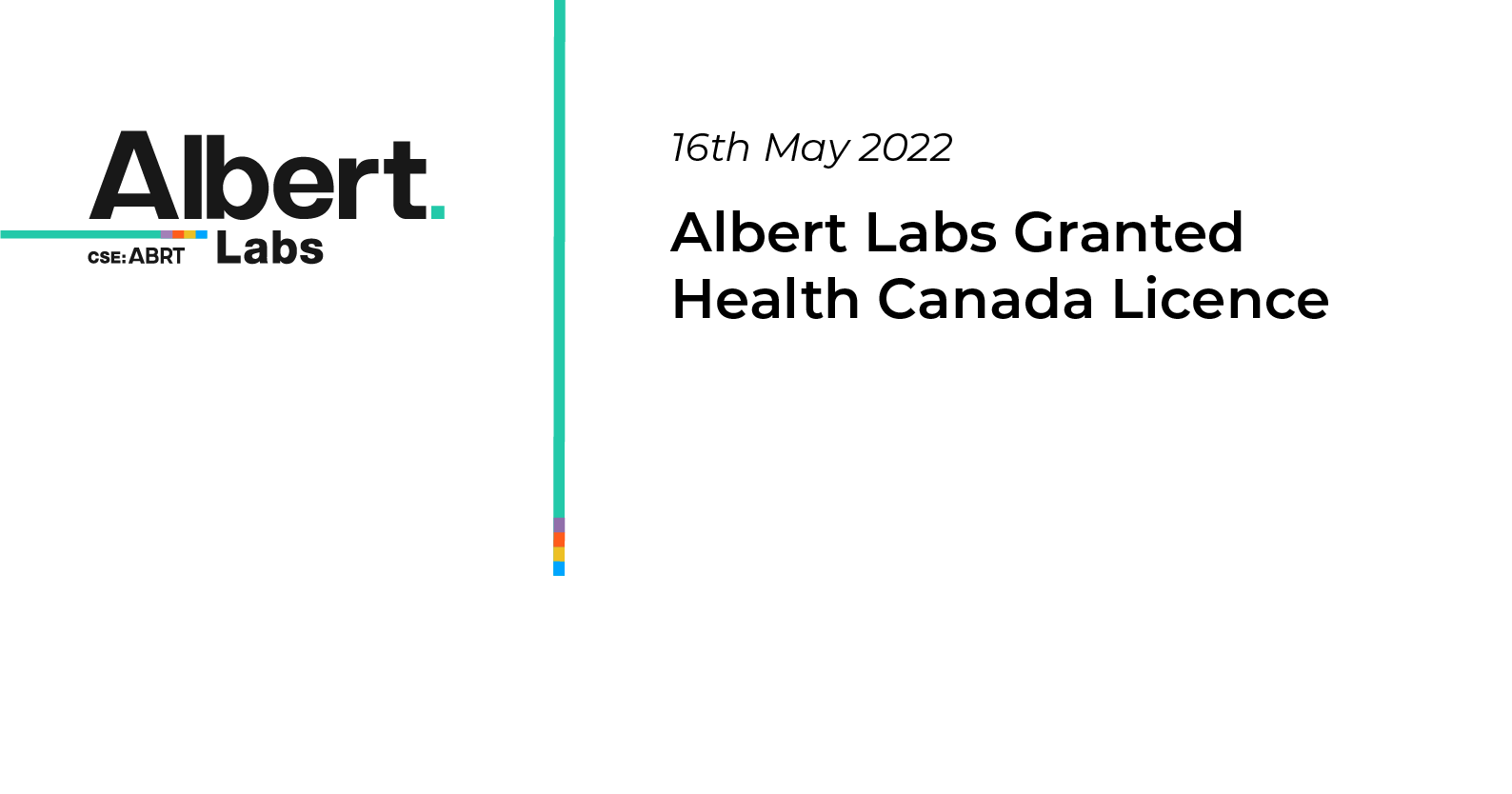 Albert Labs Granted Health Canada Licence Albert Labs